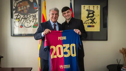 Pedri, culer fins l'any 2030 Pedri, culer fins l'any 2030