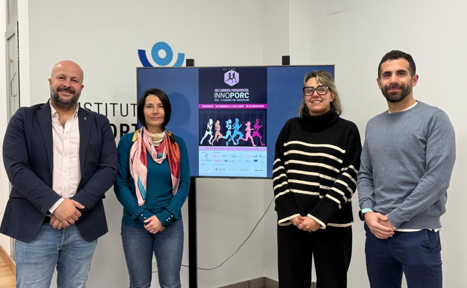 Innoporc respalda una XIII Carrera Monumental que destina fondos a Azheimer Segovia Innoporc respalda una XIII Carrera Monumental que destina fondos a Azheimer Segovia