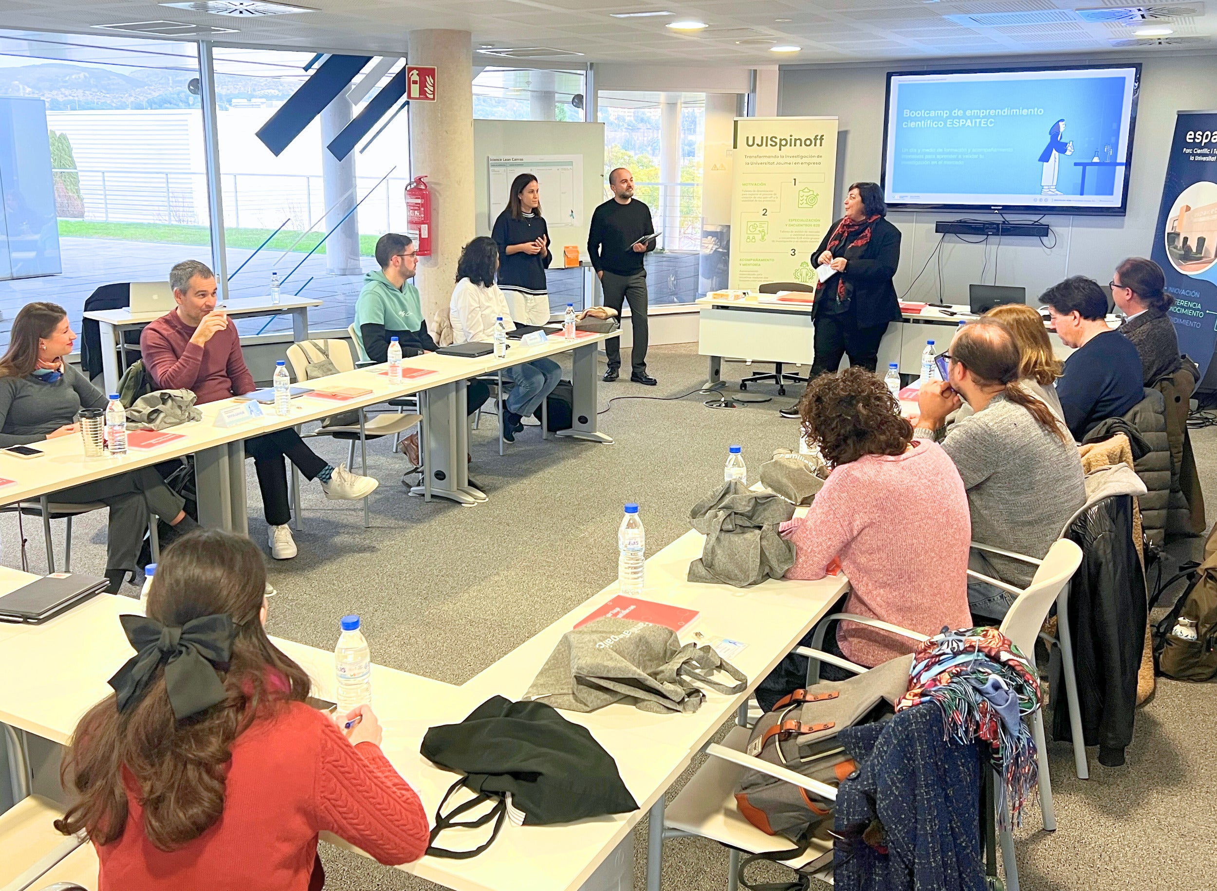 Espaitec organitza un «bootcamp» d'emprenedoria científica emmarcada en el programa UJISpinoff Espaitec organitza un «bootcamp» d'emprenedoria científica emmarcada en el programa UJISpinoff