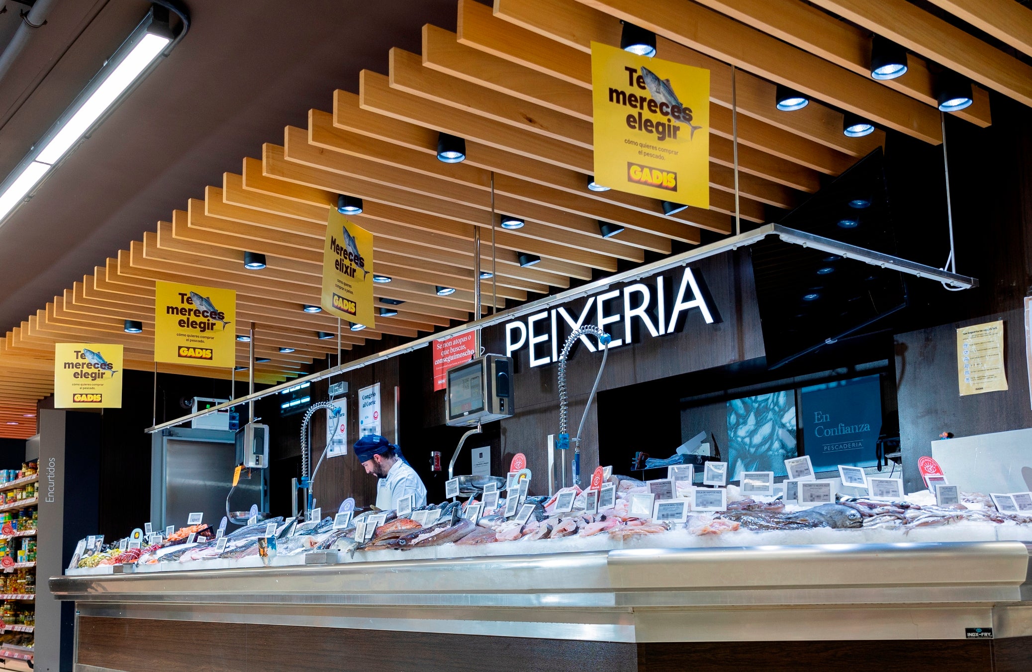 Gadis é a cadea galega preferida para comprar peixe segundo a OCU Gadis é a cadea galega preferida para comprar peixe segundo a OCU