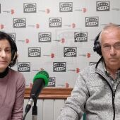 Alicia Contreras y Francisco Toledo, de la Asociación de Trasplantados y Pre Trasplantados de Valdepeñas
