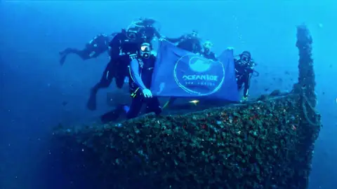 El club Oceanide en una de sus inmersiones El club Oceanide en una de sus inmersiones/ Instagram @oceanide.club