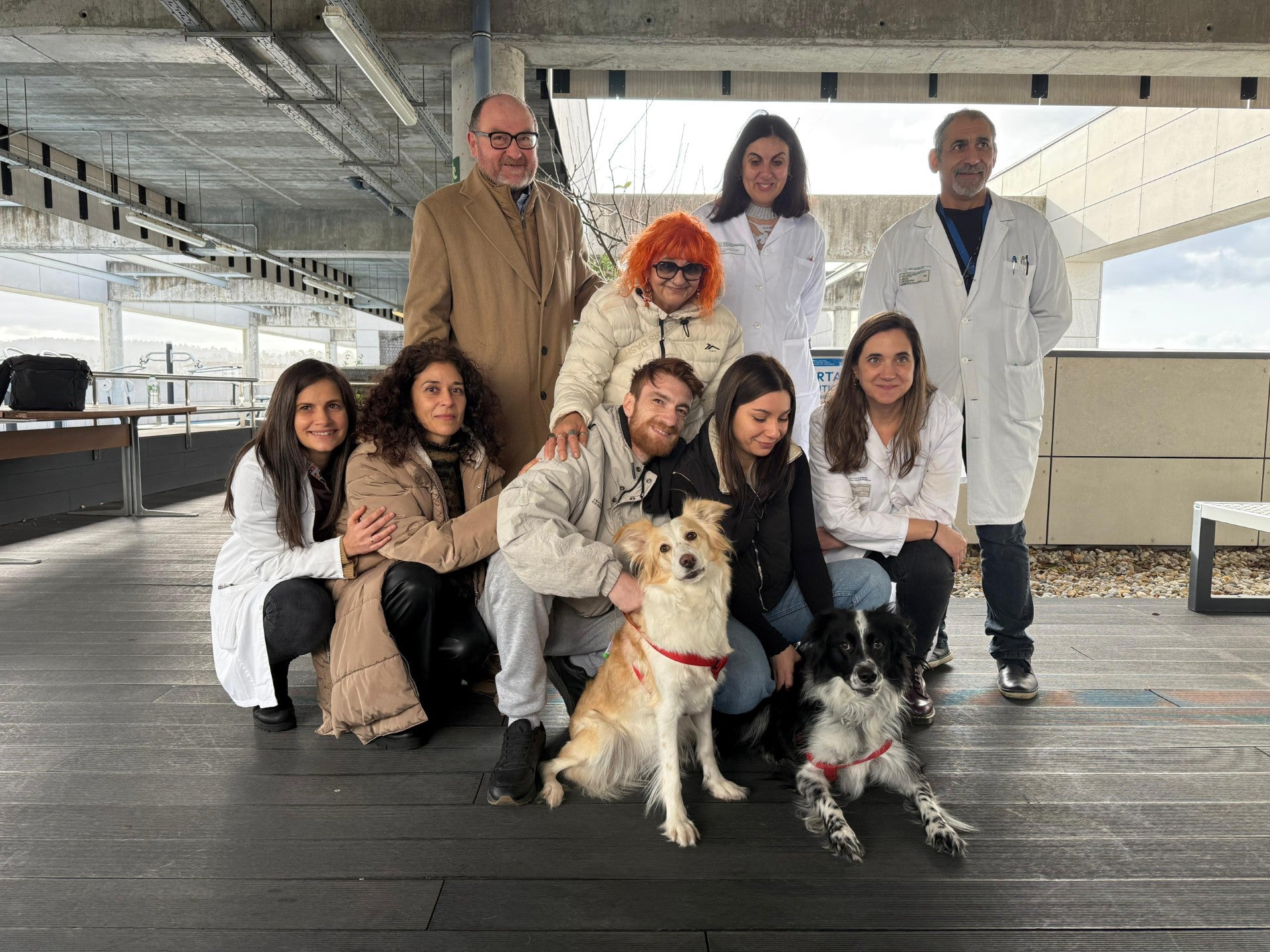 Terapia canina no hospital público de Ourense Terapia canina no hospital público de Ourense