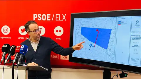 Héctor Díez, portavoz del PSOE en el Ayuntamiento de Elche. Héctor Díez, portavoz del PSOE en el Ayuntamiento de Elche.