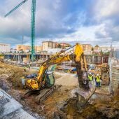 Una de las obras de vivienda realizadas en San Fernando