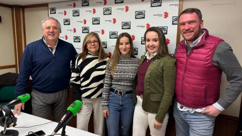 Con alumnas de la escuela taurina de Ciudad Real