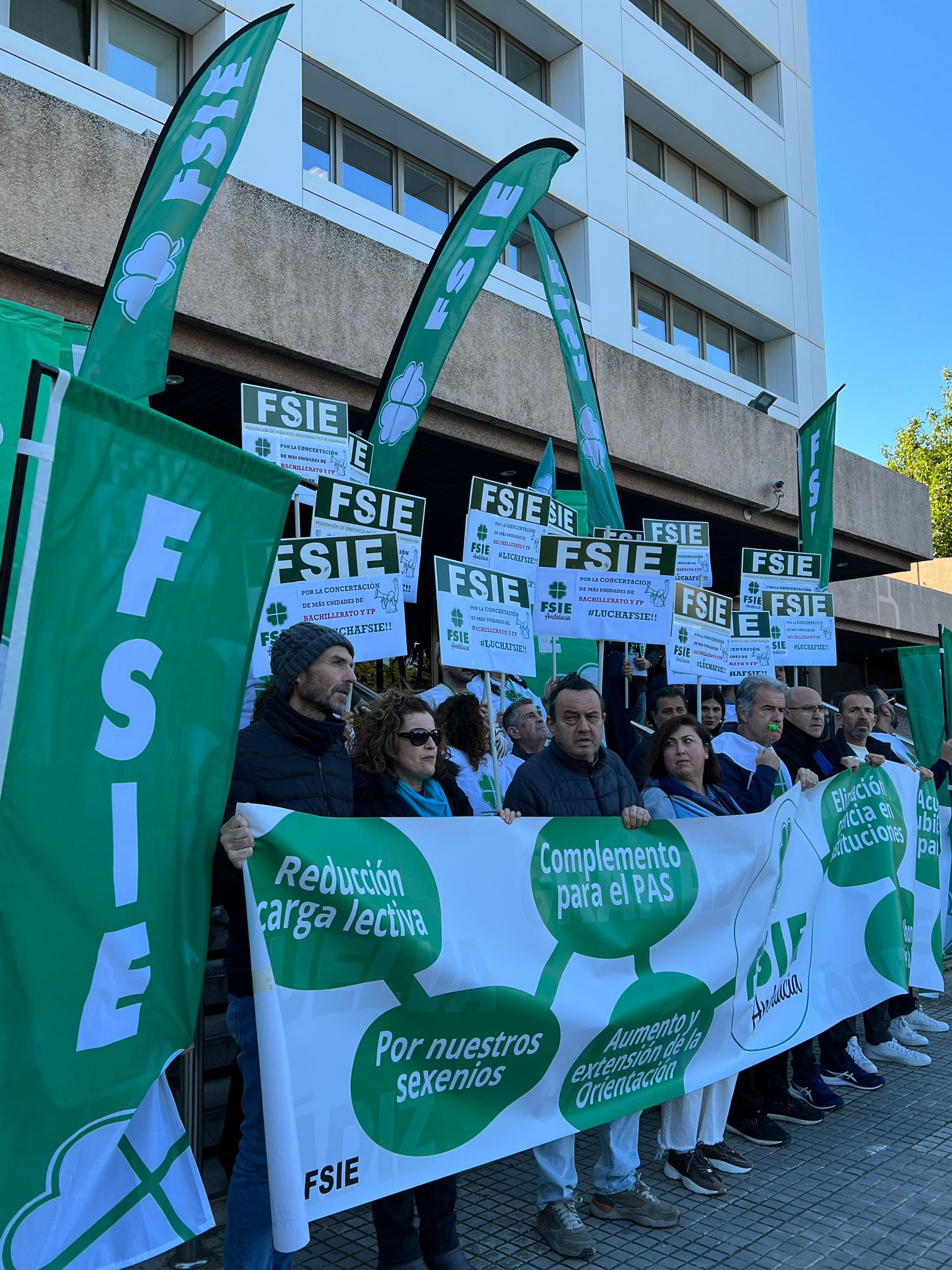 FSIE Andalucía se concentra en Málaga por una mayor concertación de unidades de Bachillerato y Formación Profesional FSIE Andalucía se concentra en Málaga por una mayor concertación de unidades de Bachillerato y Formación Profesional