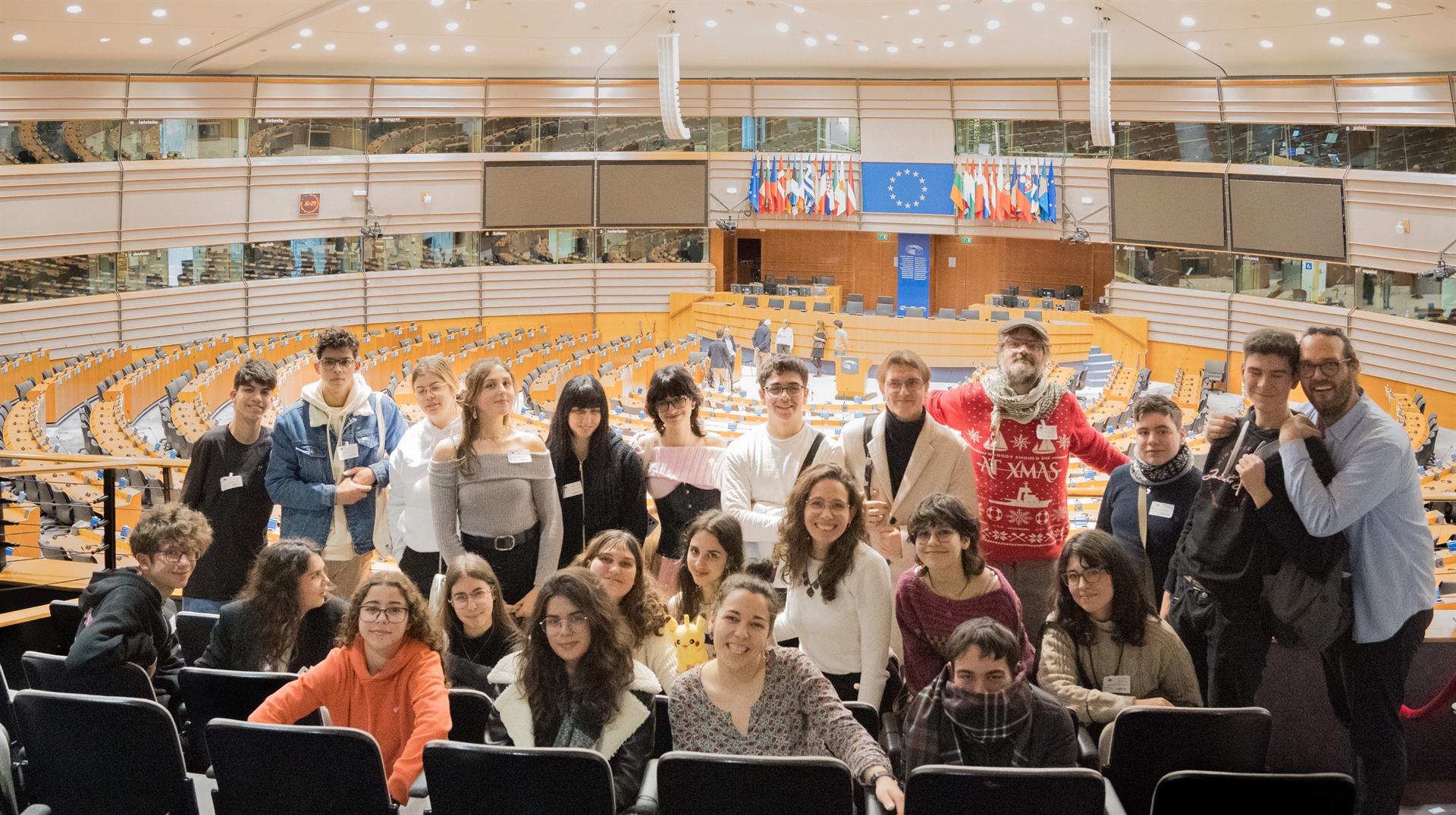 El proyecto extremeño Erasmus + juvenil 'Ecofuturorural!' se presenta en el Parlamento Europeo El proyecto extremeño Erasmus + juvenil 'Ecofuturorural!' se presenta en el Parlamento Europeo