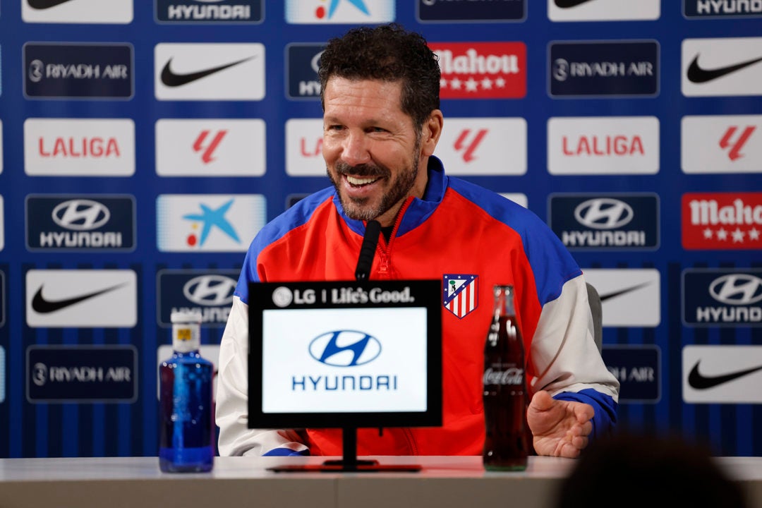 Simeone: "Estamos enfocados en el partido de mañana, es importante" Simeone: "Estamos enfocados en el partido de mañana, es importante"