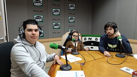 Miguel Guerra, Anabel Barroso y Jorge Trejo