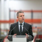 El presidente de Castilla-La Mancha, Emiliano García-Page, inaugura la puesta en marcha de la planta de Magna Park Tauro I.