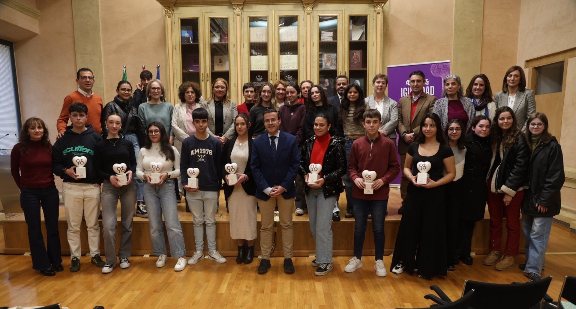 La Diputación de Badajoz entrega sus I Premios Audiovisuales contra la Violencia Machista La Diputación de Badajoz entrega sus I Premios Audiovisuales contra la Violencia Machista