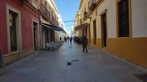Parte del tramo donde se van a desarrollar las obras q