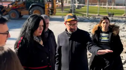 Arranca la pavimentación del Parque de San Martín Arranca la pavimentación del Parque de San Martín