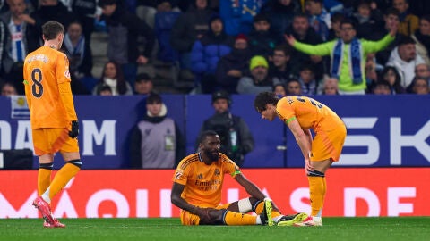 Rudiger cae lesionado en el Espanyol - Real Madrid