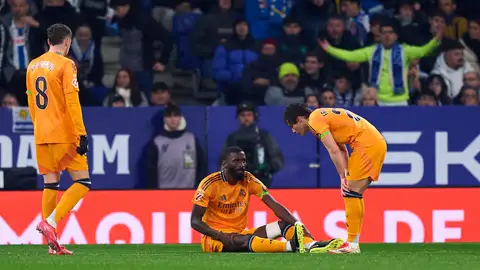 Rudiger cae lesionado en el Espanyol - Real Madrid Rudiger cae lesionado en el Espanyol - Real Madrid
