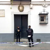 Dispositivo policial desplegado en las inmediaciones del suceso Dispositivo policial desplegado en las inmediaciones del suceso