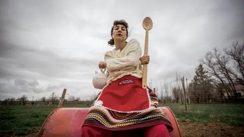 La artista Bewis de la Rosa en una imagen de archivo La artista Bewis de la Rosa en una imagen de archivo