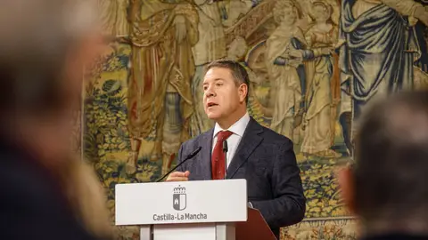 El presidente de Castilla-La Mancha, Emiliano García-Page, en una imagen de archivo El presidente de Castilla-La Mancha, Emiliano García-Page, en una imagen de archivo