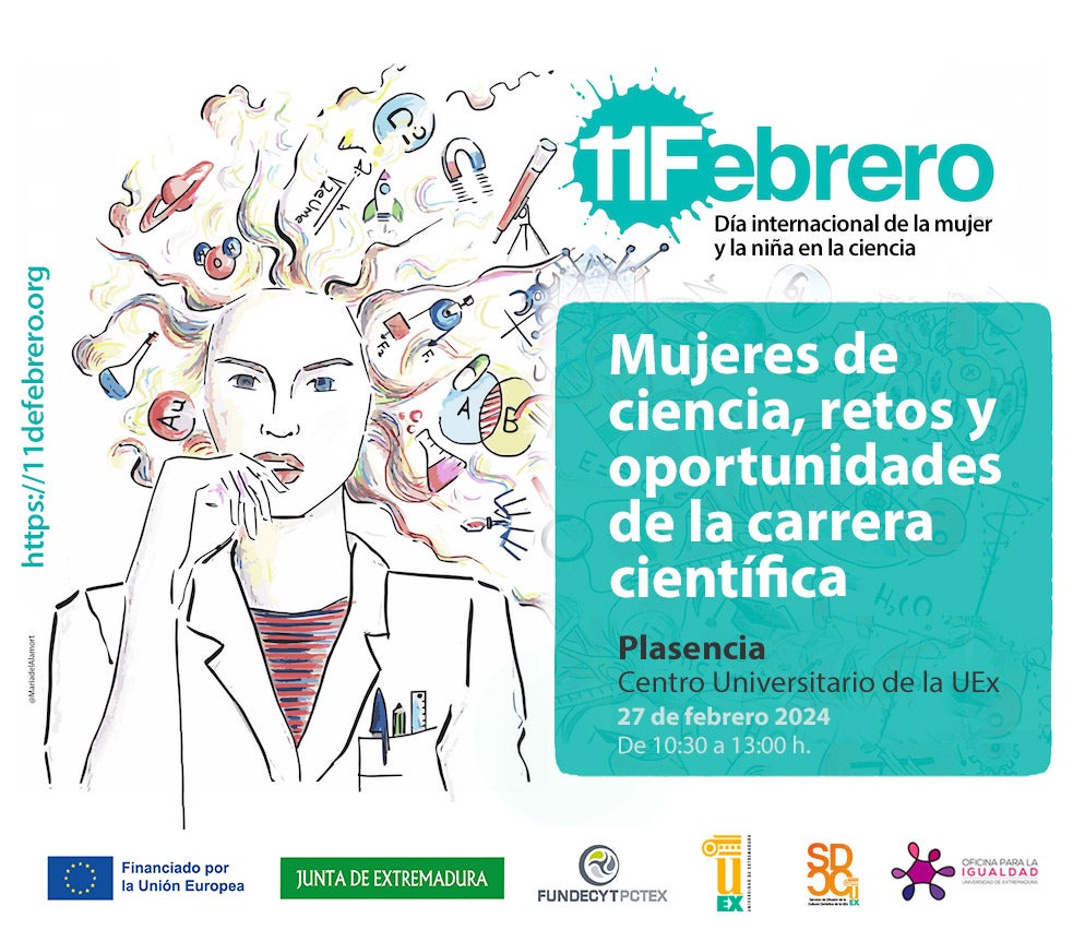 La Universidad de Extremadura divulga el papel de la mujer en la ciencia con 35 charlas y talleres La Universidad de Extremadura divulga el papel de la mujer en la ciencia con 35 charlas y talleres