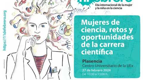 La Universidad de Extremadura divulga el papel de la mujer en la ciencia con 35 charlas y talleres La Universidad de Extremadura divulga el papel de la mujer en la ciencia con 35 charlas y talleres
