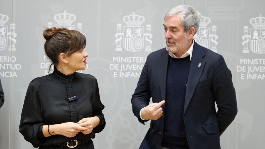 Sira Rego y Fernando Clavijo