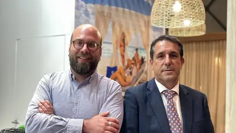 Javier Seguí, director de operaciones en España de Sandos Hotels & Resorts, junto al periodista de Onda Cero Martí Rodríguez Javier Seguí, director de operaciones en España de Sandos Hotels & Resorts, junto al periodista de Onda Cero Martí Rodríguez