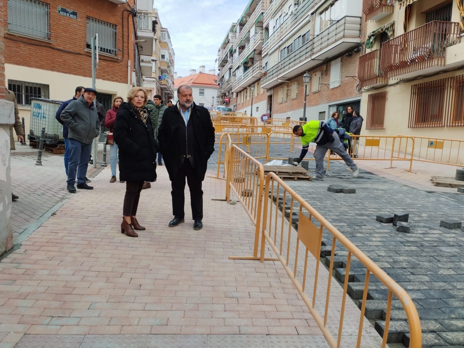 Las obras de mejora de accesibilidad del casco antiguo de Vicálvaro concluirán en junio Las obras de mejora de accesibilidad del casco antiguo de Vicálvaro concluirán en junio