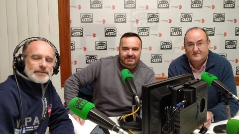 Carlos Prado, Sebasti&aacute;n Mar&iacute;n y Gregorio S&aacute;nchez-Y&eacute;benes