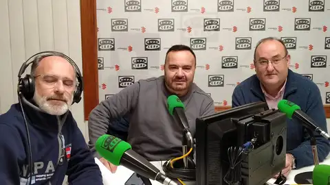 Carlos Prado, Sebastián Marín y Gregorio Sánchez-Yébenes Carlos Prado, Sebastián Marín y Gregorio Sánchez-Yébenes