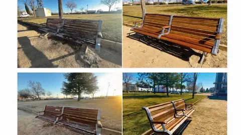 Continúa la reparación de bancos en mal estado del barrio Universidad Continúa la reparación de bancos en mal estado del barrio Universidad