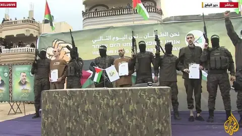 Liberación de los rehenes israelíes Or Levi, Eli Sharabi y Ohad Ben Ami Liberación de los rehenes israelíes Or Levi, Eli Sharabi y Ohad Ben Ami
