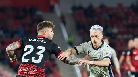Décimo empate de un Osasuna irregular Maffeo y Bryan Zaragoza