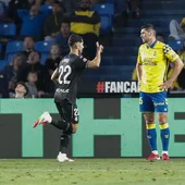 Ayoze Pérez celebra su gol a Las Palmas Ayoze Pérez celebra su gol a Las Palmas
