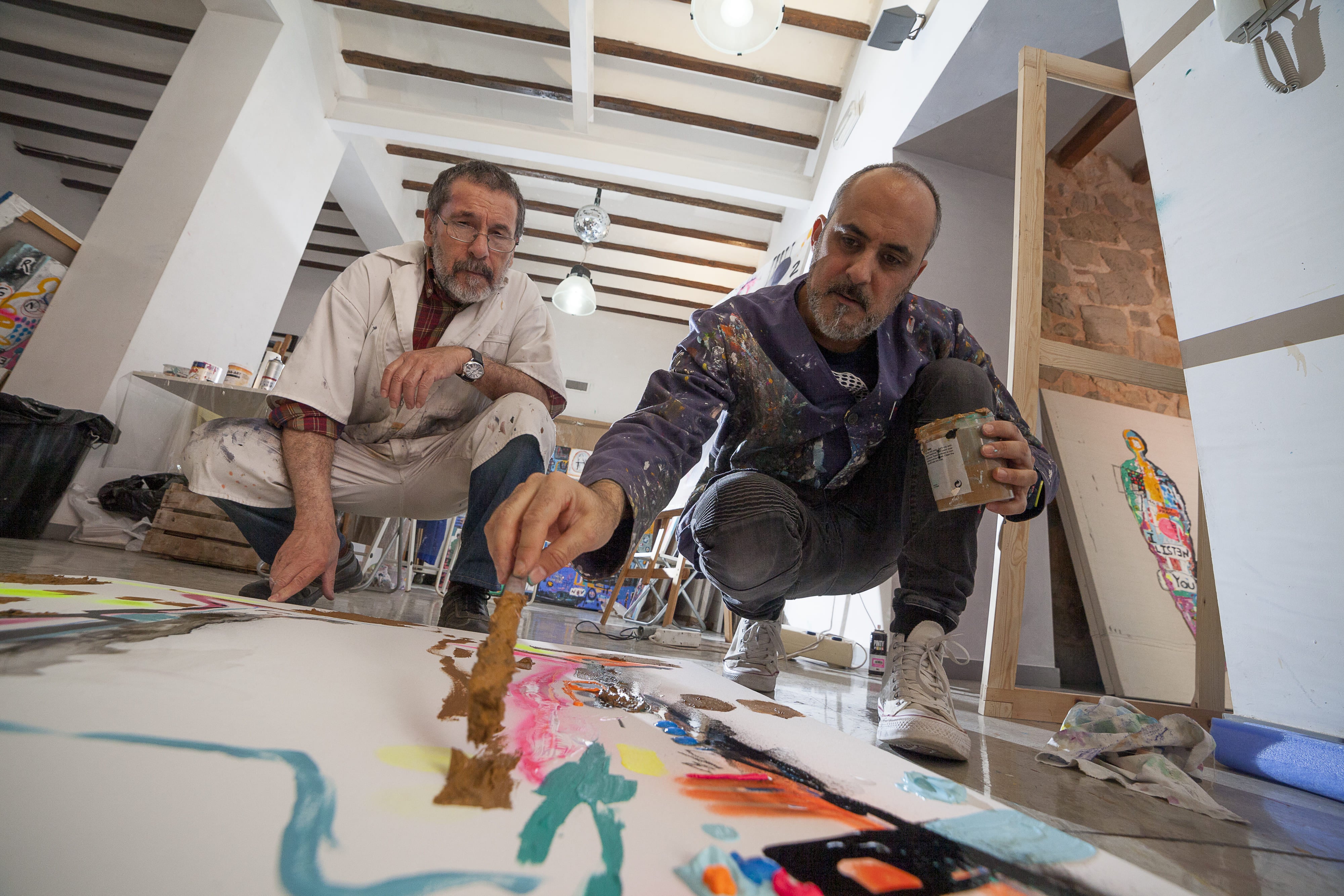 Un proyecto artístico insólito de Xavi García y Joan Castejón Un proyecto artístico insólito de Xavi García y Joan Castejón