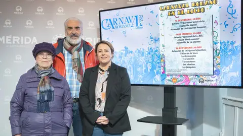 El Liceo de Mérida celebrará tres mesas redondas sobre el Carnaval Romano con actuaciones de chirigotas y comparsas El Liceo de Mérida celebrará tres mesas redondas sobre el Carnaval Romano con actuaciones de chirigotas y comparsas