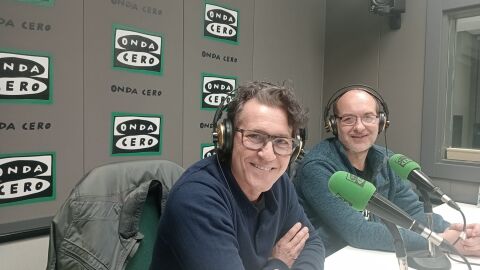 Juan Vicente Miguel y Guillermo Cabanes, miembros del grupo Soporte Vital Band.