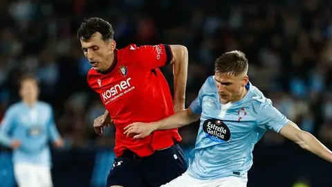 Osasuna no engancha con Europa Ante Budimir en Balaídos