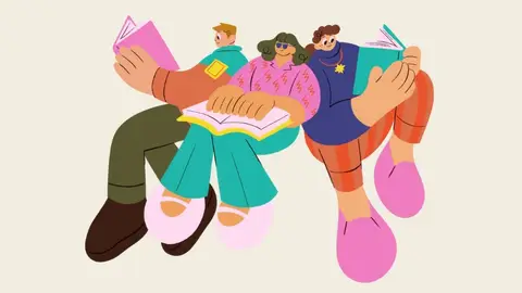 Cartel de la Biblioteca Municipal de Quartell con motivo de su tertulia literaria de cada último lunes de mes Cartel de la Biblioteca Municipal de Quartell con motivo de su tertulia literaria de cada último lunes de mes