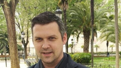 Yegor Yegorov, en los Jardines del Prado de Ciudad Real