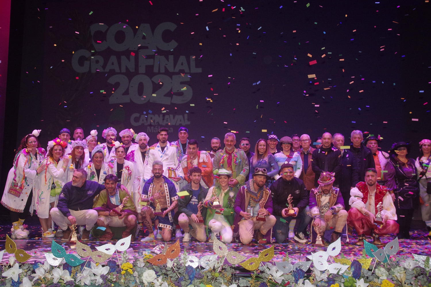 Estos son los ganadores del COAC 2025: comparsa, murga y agrupación juvenil Estos son los ganadores del COAC 2025: comparsa, murga y agrupación juvenil