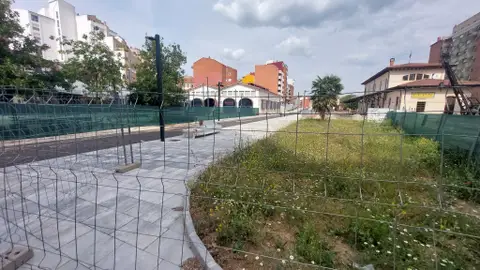 Vista de la continuación de la calle Bilbao, actualmente cerrada Vista de la continuación de la calle Bilbao, actualmente cerrada
