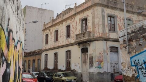 Imagen de archivo de una vivienda en el Barrio de El Toscal en Santa Cruz de Tenerife