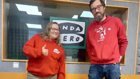 Dos integrantes de los Malandros Dos integrantes de los Malandros