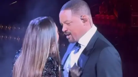 Will Smith con India Martínez Will Smith con India Martínez