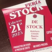 Cartel 21ª Feria del Stock de Valdepeñas