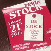 Cartel 21ª Feria del Stock de Valdepeñas Cartel 21ª Feria del Stock de Valdepeñas