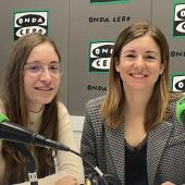 Marisa Mingot, edil de Educación de la Vila Joiosa, y Gloria Herreras, Jefa de Estudios de l'Escola de Música de l'Ateneu Musical. 