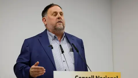 El presidente de ERC, Oriol Junqueras.