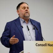 El presidente de ERC, Oriol Junqueras.